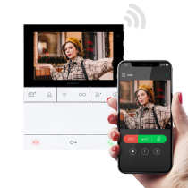 Videocitofono People vivavoce 5" Wi-Fi per Simplebus 2 Comelit PL6741