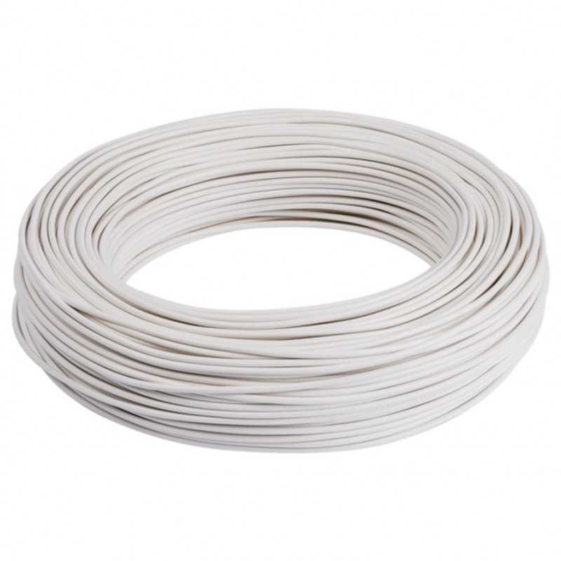 Cavo unipolare antifiamma FG17 1X1,5mmq Bianco Matassa 100 metri