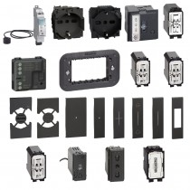 Kit Cubo fisico serie Living Now 2025 Nero BTicino KCUBO25G