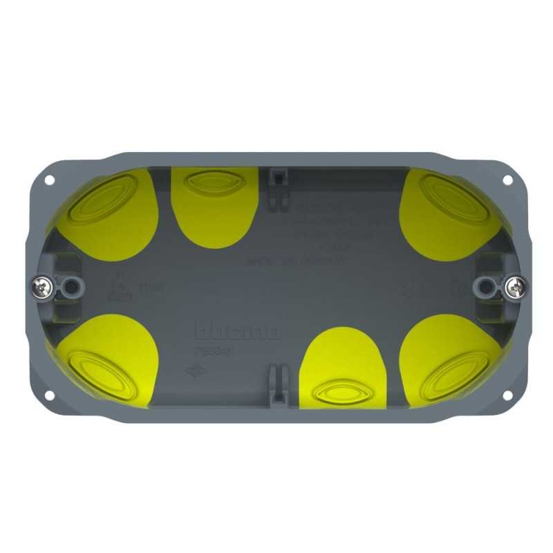 Scatola da incasso 4 moduli in resina per cartongesso BTicino PB504NN