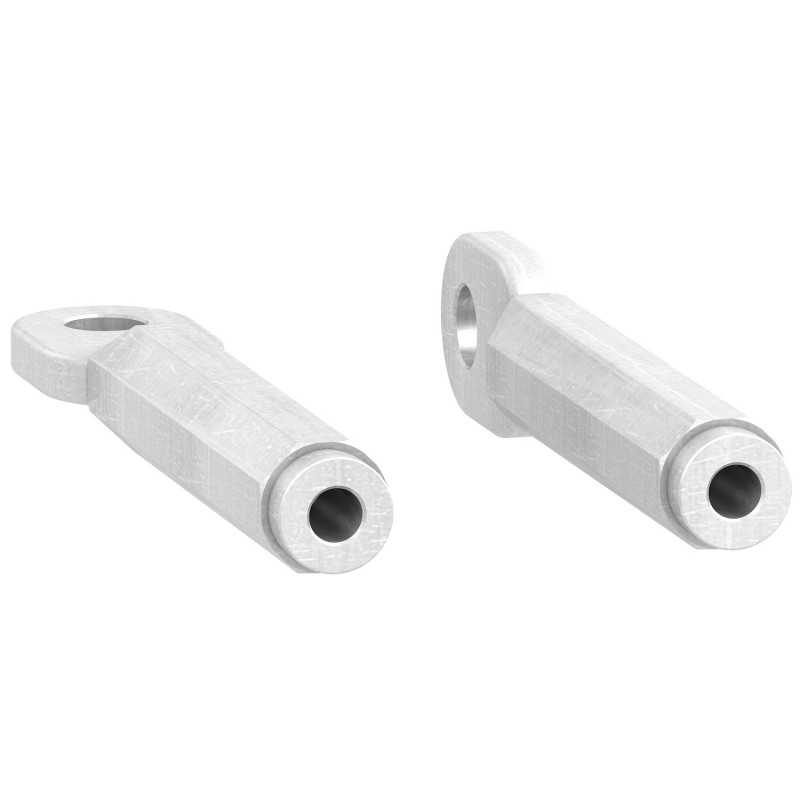 Coppia di attacchi posteriori 115mm per NSX400/630 Schneider LV432476