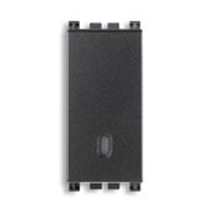 Invertitore illuminabile Vimar Arkè 1P 16AX 250V grigio 19013