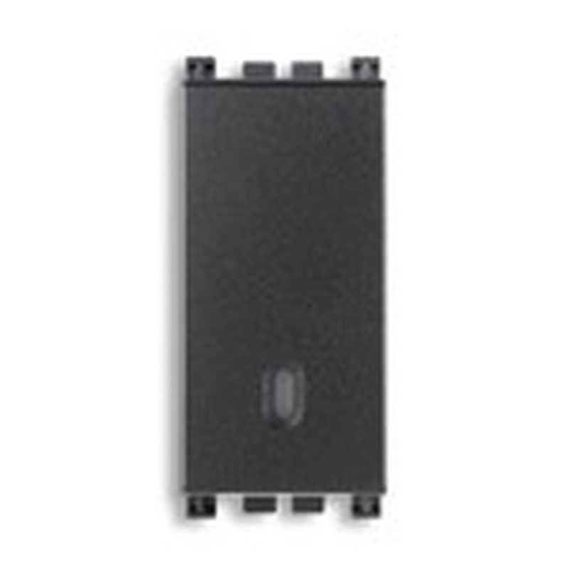 Invertitore illuminabile Vimar Arkè 1P 16AX 250V grigio 19013