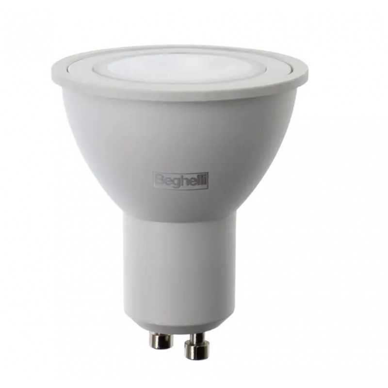 Lampada Led con attacco GU10 7W 600LM 3000K 230Vac Beghelli 56857