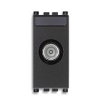 Presa TV-RD-SAT Vimar Arkè passante grigio 19300.10