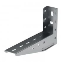 Mensola stampata 15/10 con base 300mm e altezza 140mm INOX Sati 62410004