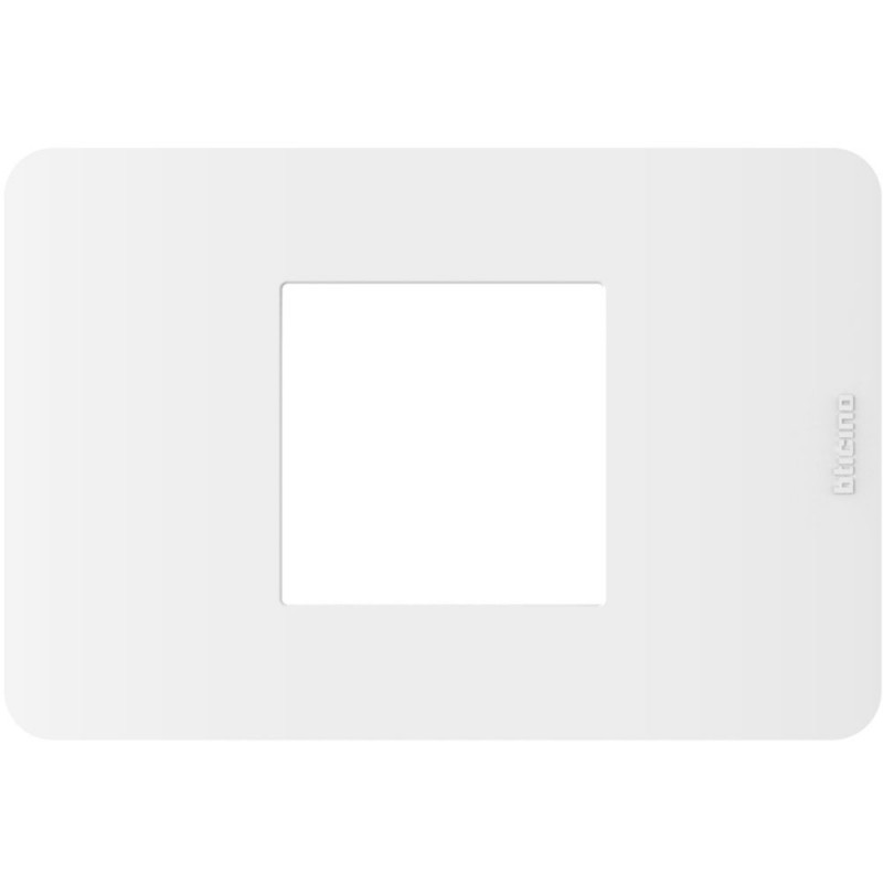Placca 2 moduli Bianco tecnopolimero serie MatixGo BTICINO JA4819JW