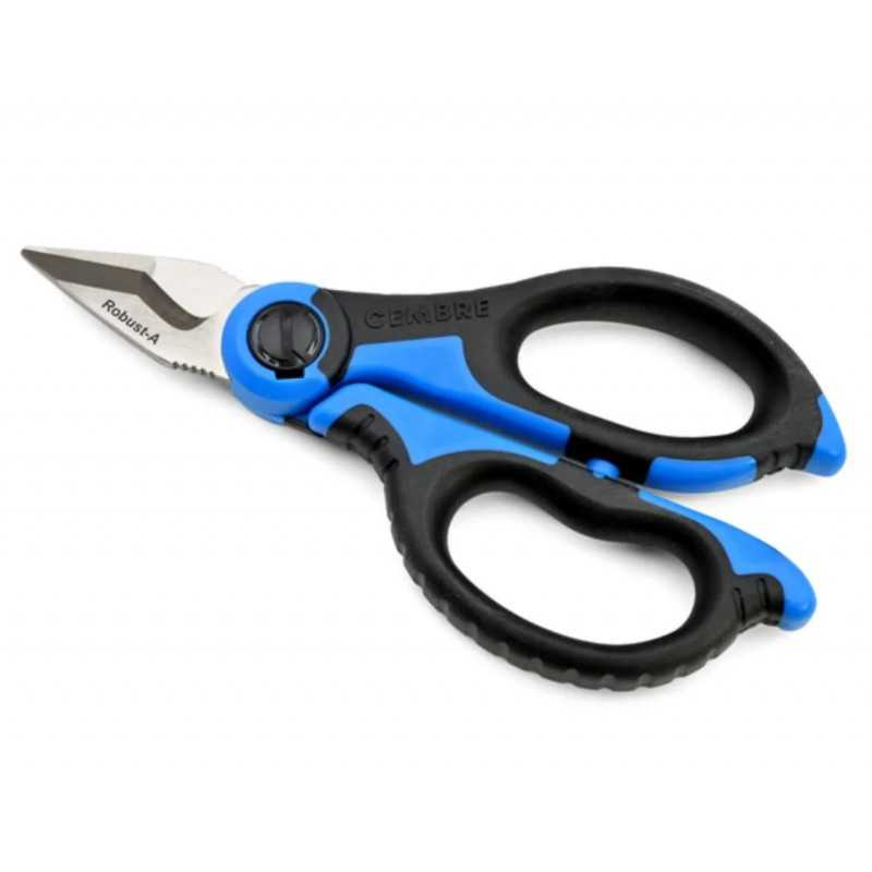 Forbici da taglio e spelatura pressionale Blu in acciaio Cembre SC5X