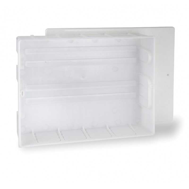 Cassetta per collettori in plastica 370x300x90mm Giacomini R595AY002