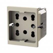 Presa schuko bipasso per Vimar Linea Canapa 4BOX 4BPH21.V30C