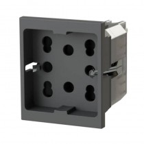 Presa schuko bipasso per serie Vimar Linea Nera 4BOX 4BPH21.V30G