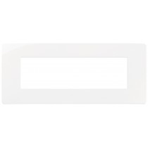 Placca in tecnopolimero 7 moduli Bianco Vimar Plana Up 14657U.01