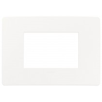 Placca in tecnopolimero 3 moduli Bianco Matt Vimar Plana Up 14653U.11