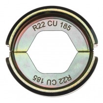 Matrice di crimpatura R22 in rame 185mm esagonale Milwaukee 4932451763