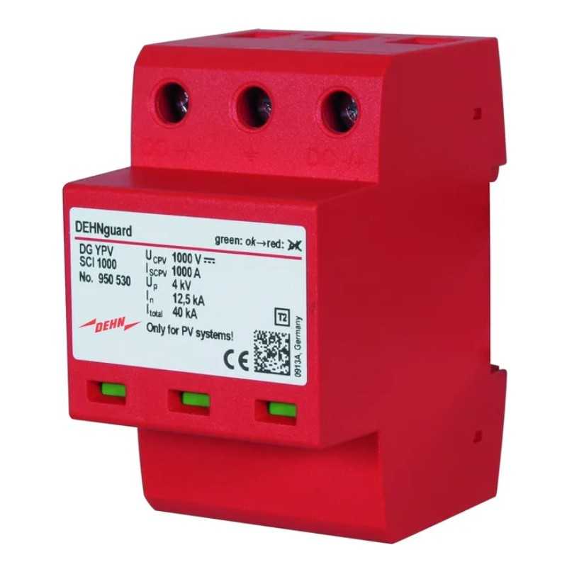 Modulo di protezione da sovratensioni 1000Vdc per impianti FV Dehn 950530