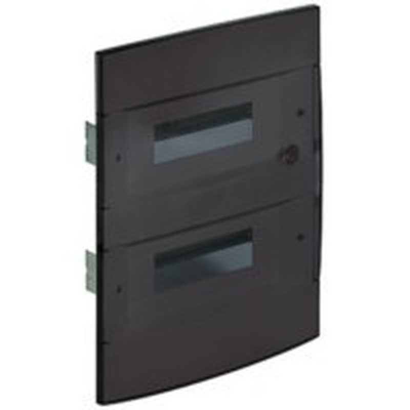 Centralino da incasso Bticino F215P36D3 con portello fumè per 36 moduli DIN (3x12) da completare con scatola F215/36S