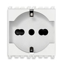 Presa Vimar Arkè 2P+T 16A universale  bianca 19210.B