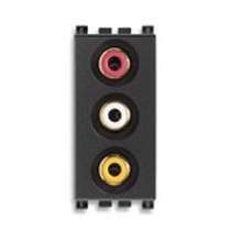 Presa RCA Vimar Arkè con 3...