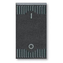 Interruttore bipolare noir