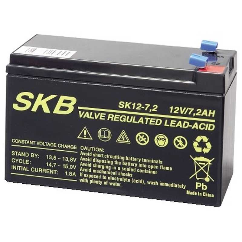 Batteria al Piombo Ricaricabile 12V 7,2Ah 38640704