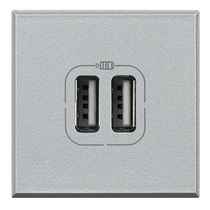 Caricatore USB 2 Prese 2...