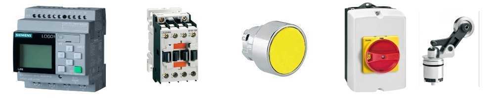 Contattori, Rele' di potenza e materiale Industriale