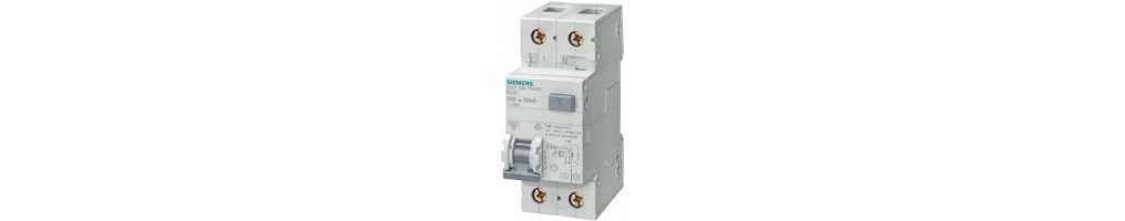 Magnetotermici Differenziali Siemens  1P+N 2 Moduli