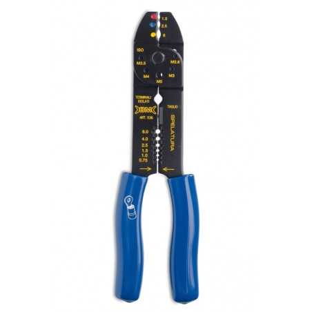 Utensili schiacciacapicorda e aggraffatrici