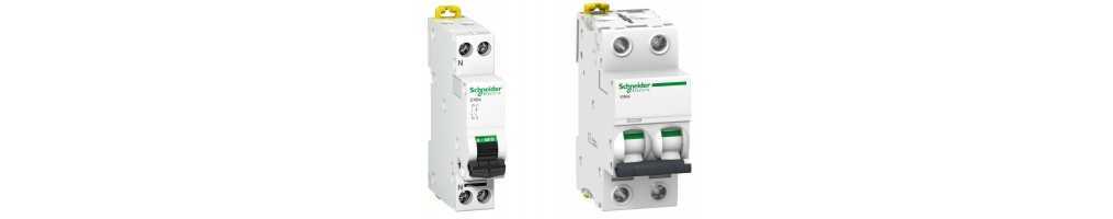Interruttori Magnetotermici Schneider 1 e 2 Moduli | Emmebistore.com