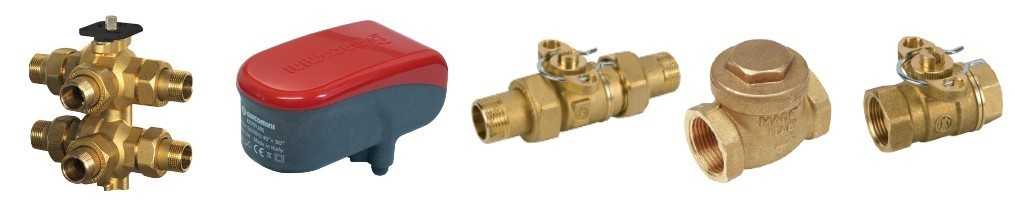 Valvole di zona detentrici e deviatrici 