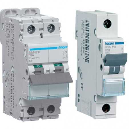 Magnetotermici 1 e 2 Moduli Hager